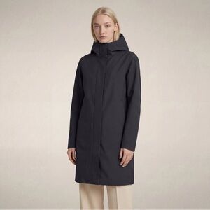 Save the duck Waterproof Hooded Raincoat size small new